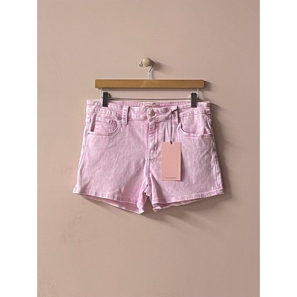 Juicy Couture NWT Pink Washed Denim Shorts Size 11/30